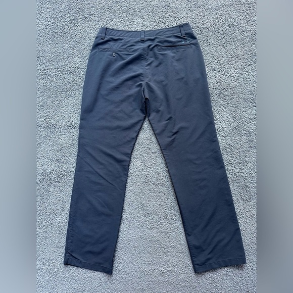 Mens Under Armour Match Play Golf Pants Waist 36 Length 32 Black Activewear - Picture 8 of 11